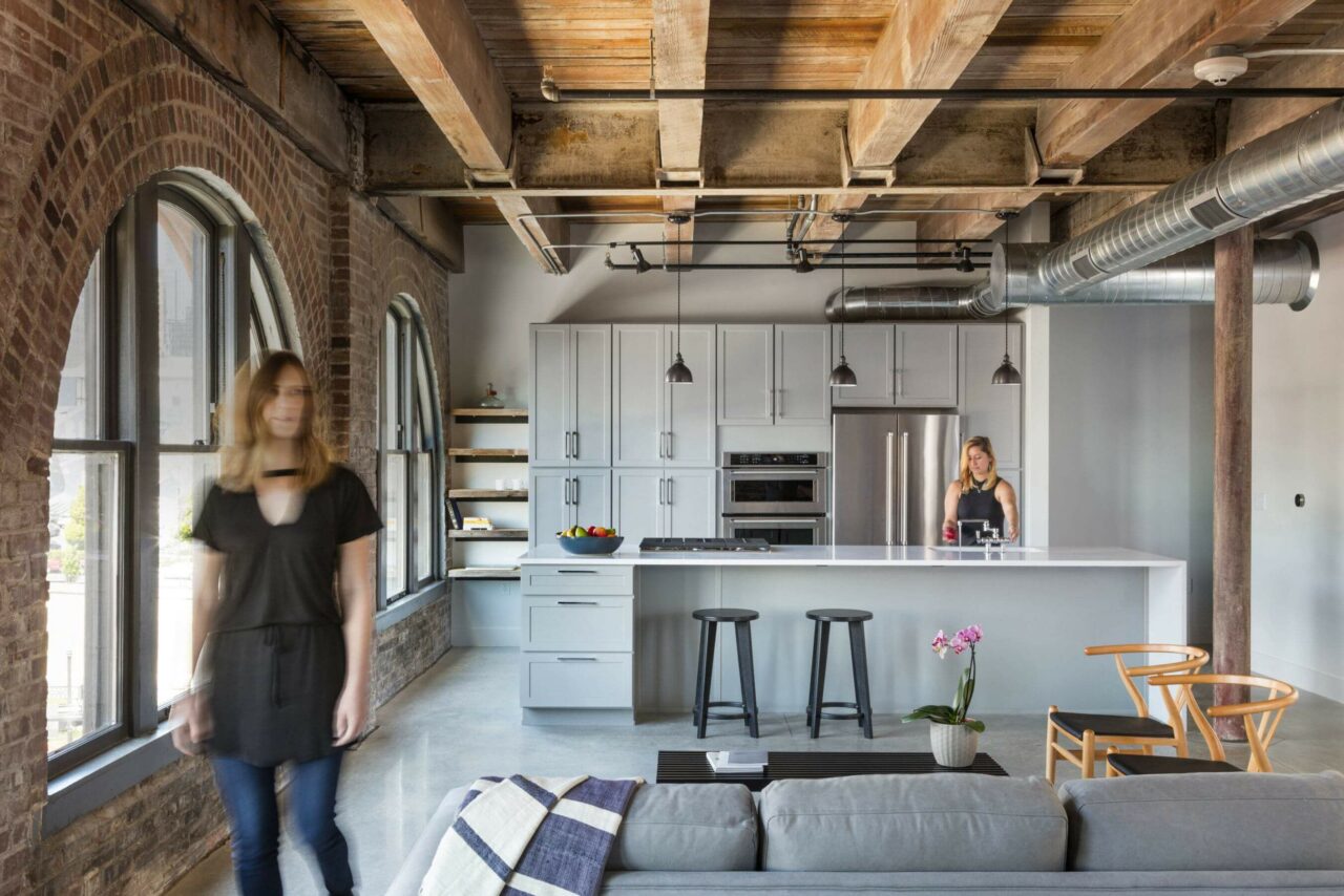 Stunning Luxury Converted Warehouse Apartment Design image