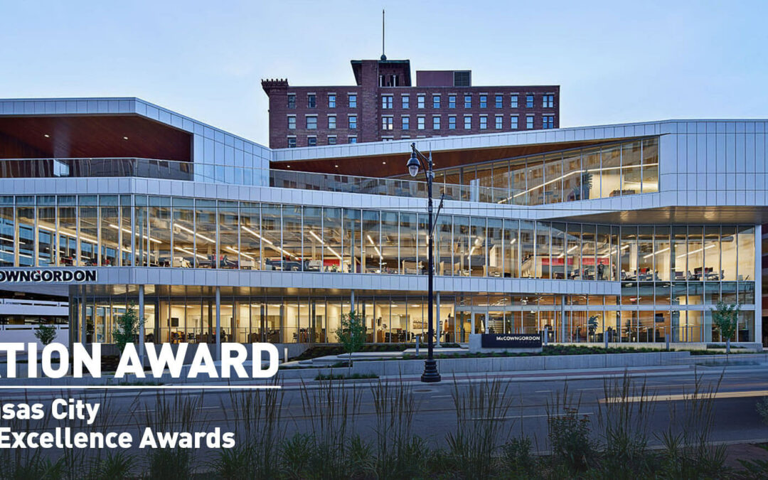 McCownGordon Construction Headquarters Garners Citation Award for Design Excellence